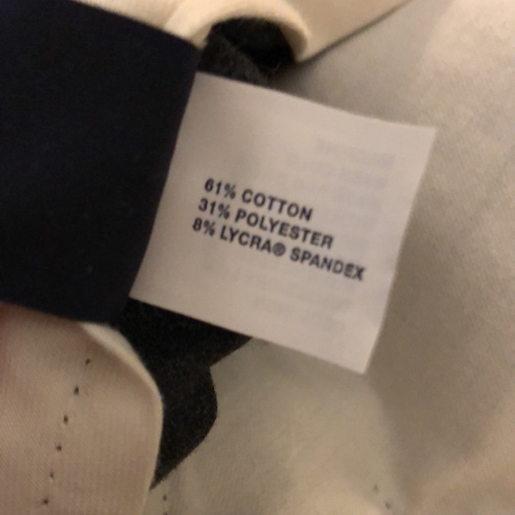 EUC Gap Charcoal Cotton/Poly/Spandex Clean Front (2 tiny pockets) Trouser Pants - Picture 9 of 13